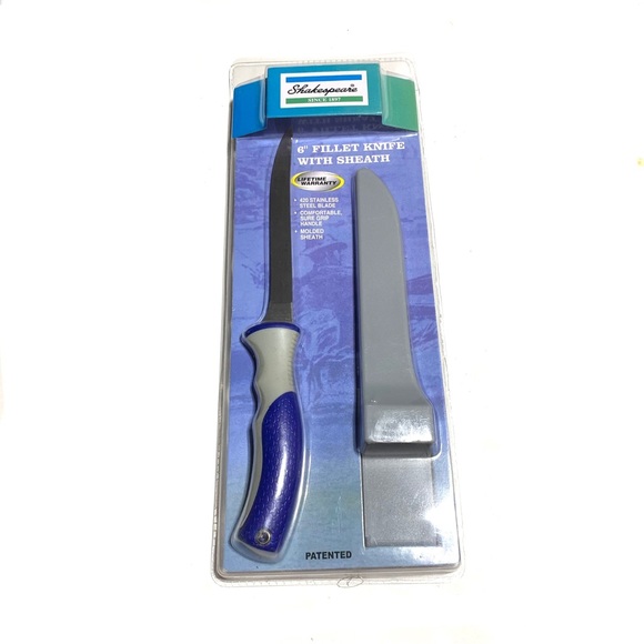 Shakespears 6” Fillet Knife with Sheath NWT - Picture 4 of 7